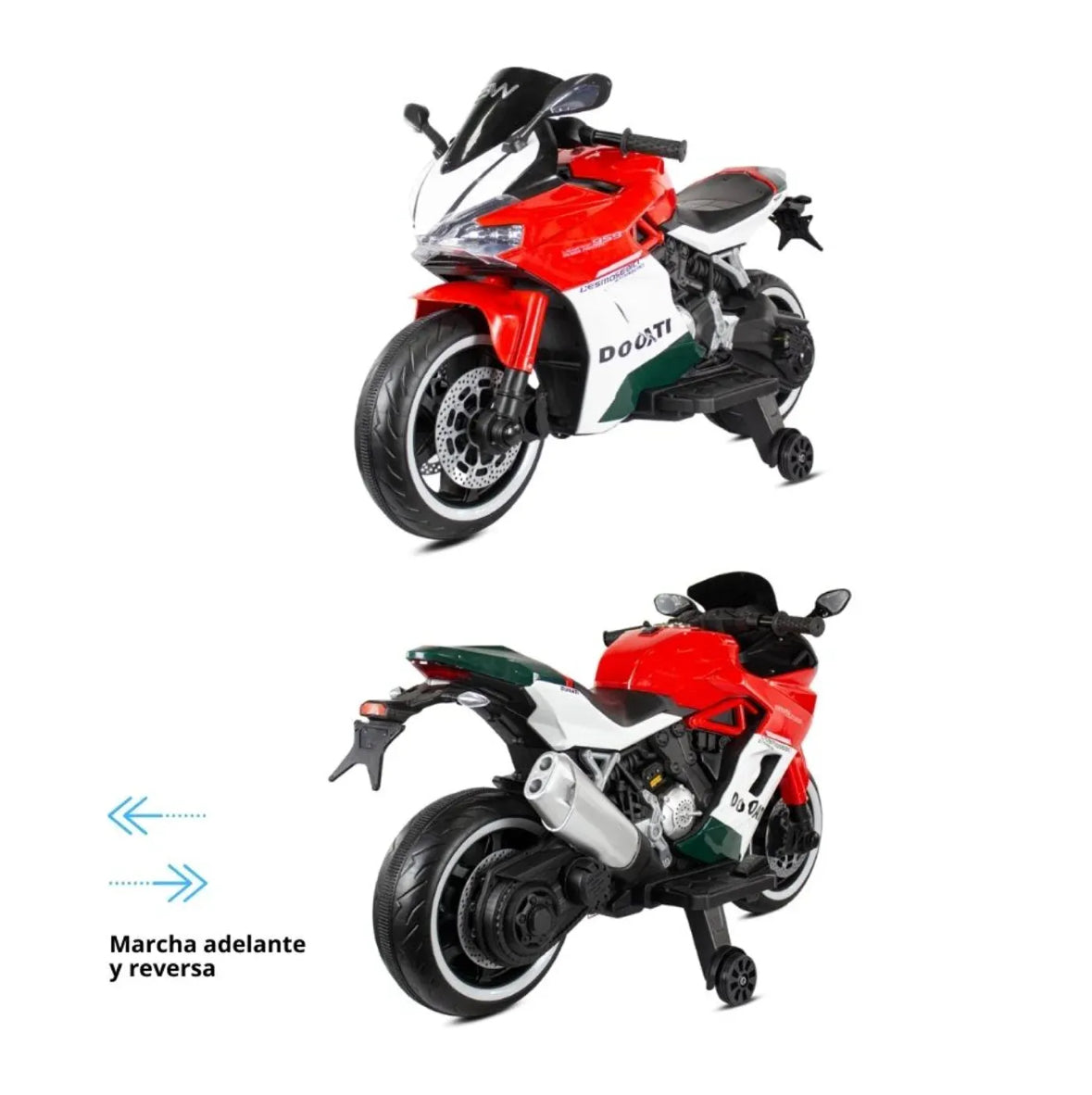 Moto Electrica 12V Tipo Ducati GT Prinsel