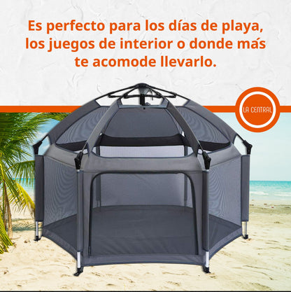 Corral Para Juegos Hexagonal Antimosquitos