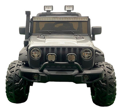 Carro Jeep Eléctrico 2 Puestos 868 Running  Llantas En Goma y Control Remoto Metalizado