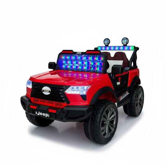 Carro Camioneta Eléctrico Con Llantas En Goma Y Control Remoto 909 4x4