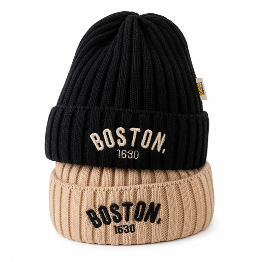 Gorro Tejido para Bebé Boston | Suave y Cálido 6-36 Meses
