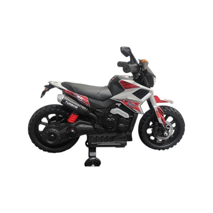 Moto Eléctrica  Cross Con Llantas De Apoyo