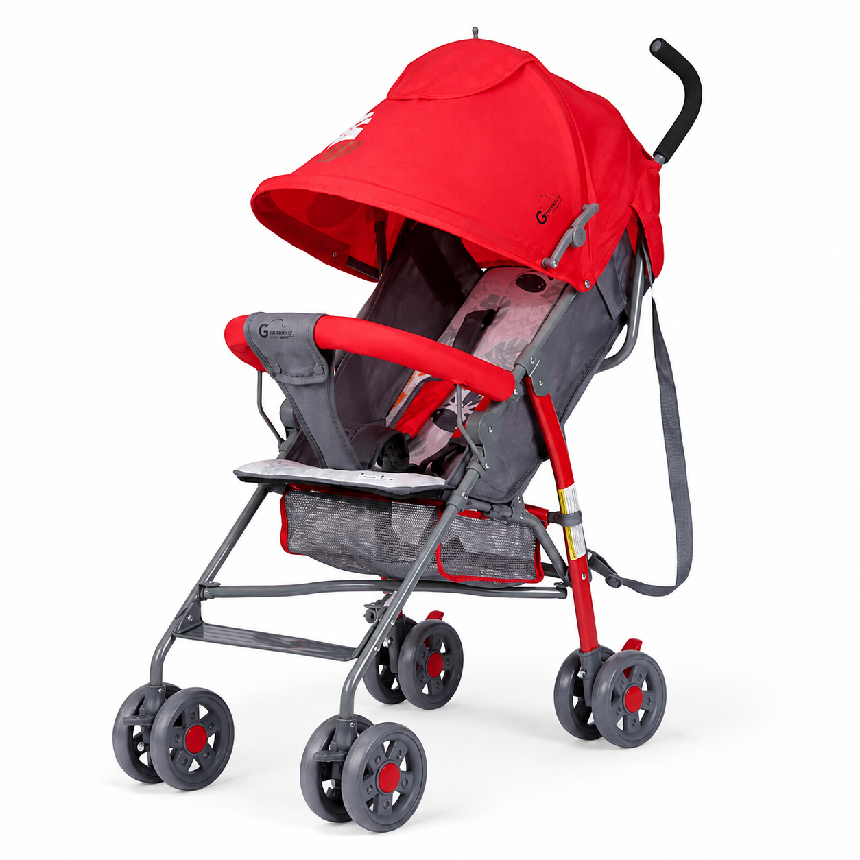 Paseador Tipo Sombrilla Reclinable con Canopy Extensible