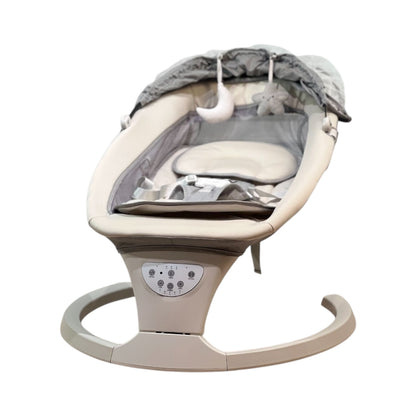Mecedora Eléctrica Con Movimiento Lateral y Control Remoto, Espaldar Reclinable