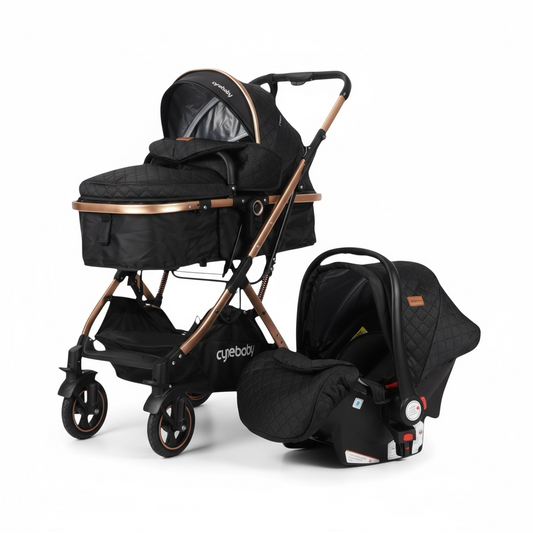 Coche Moises Con Portabebe Atenas y Pañalera