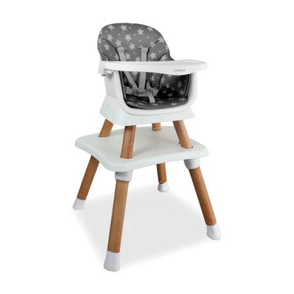 Silla Comedor Baby Elite Dinner 5 en 1 Bebesit Gris