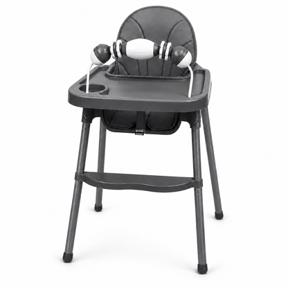 Silla Comedor para Bebé Sirius con Bandeja y Juguete Frontal