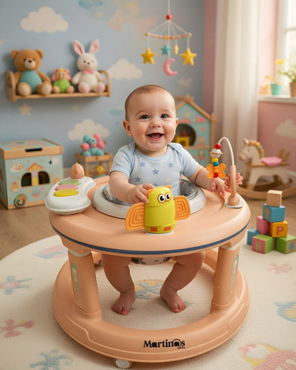 Caminador/Andador  De Bebé Interactivo Silla 360 Grados
