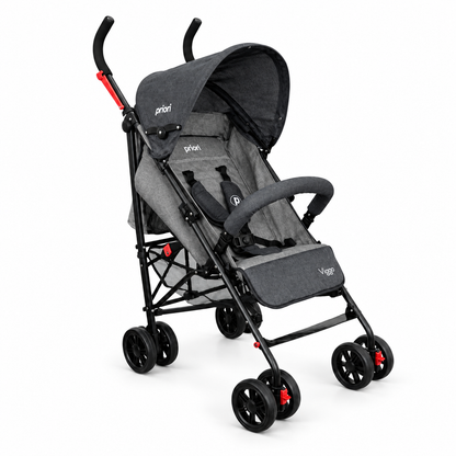 Coche Paseador Priori Viggo para Bebé | Reclinable y Plegable Tipo Sombrilla