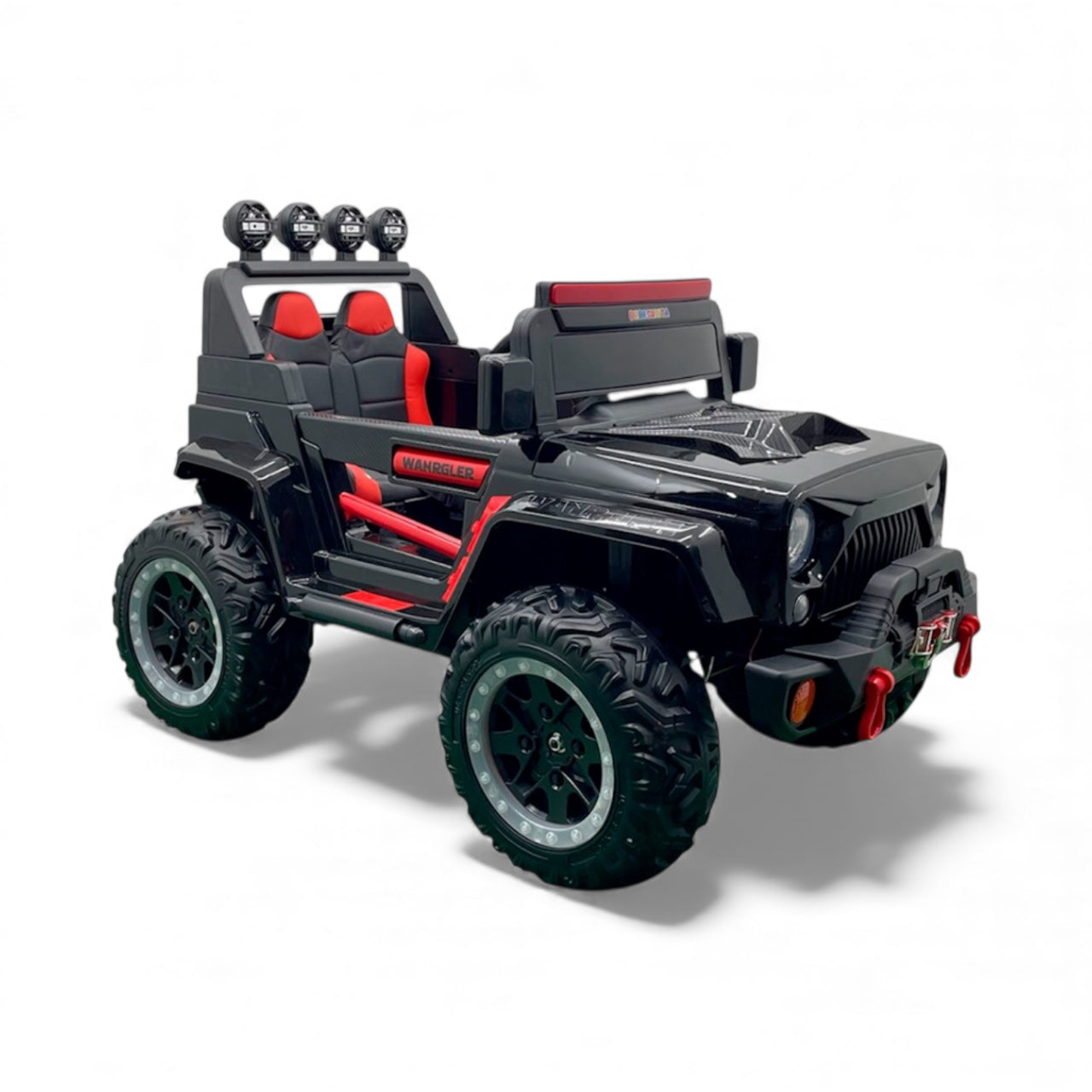 Carro 4x4 X15A Montero Con Llantas en Goma, Luces En Las Ruedas y Control Remoto