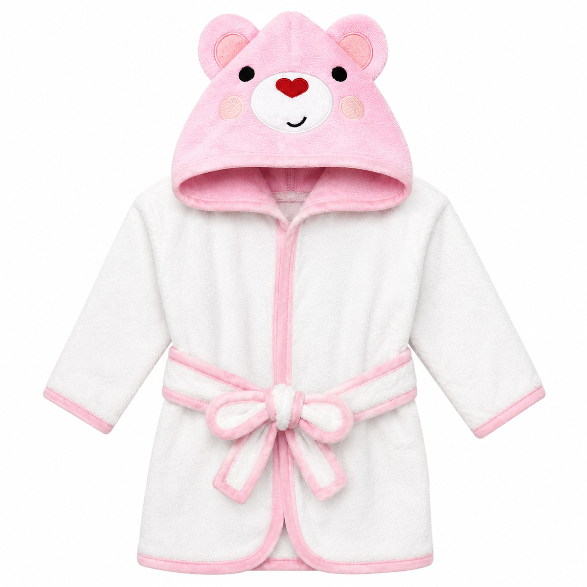Bata de Baño para Bebé con Capucha de Animalito – 100% Algodón