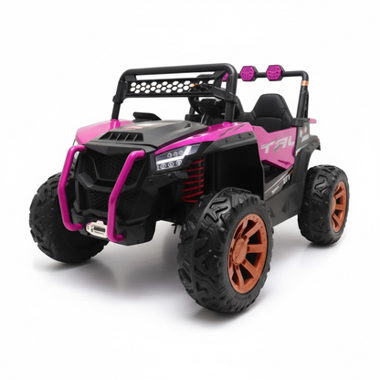 Carro Eléctrico Xtreme 2 Puestos Con Pantalla, Llantas En Goma y Control Remoto