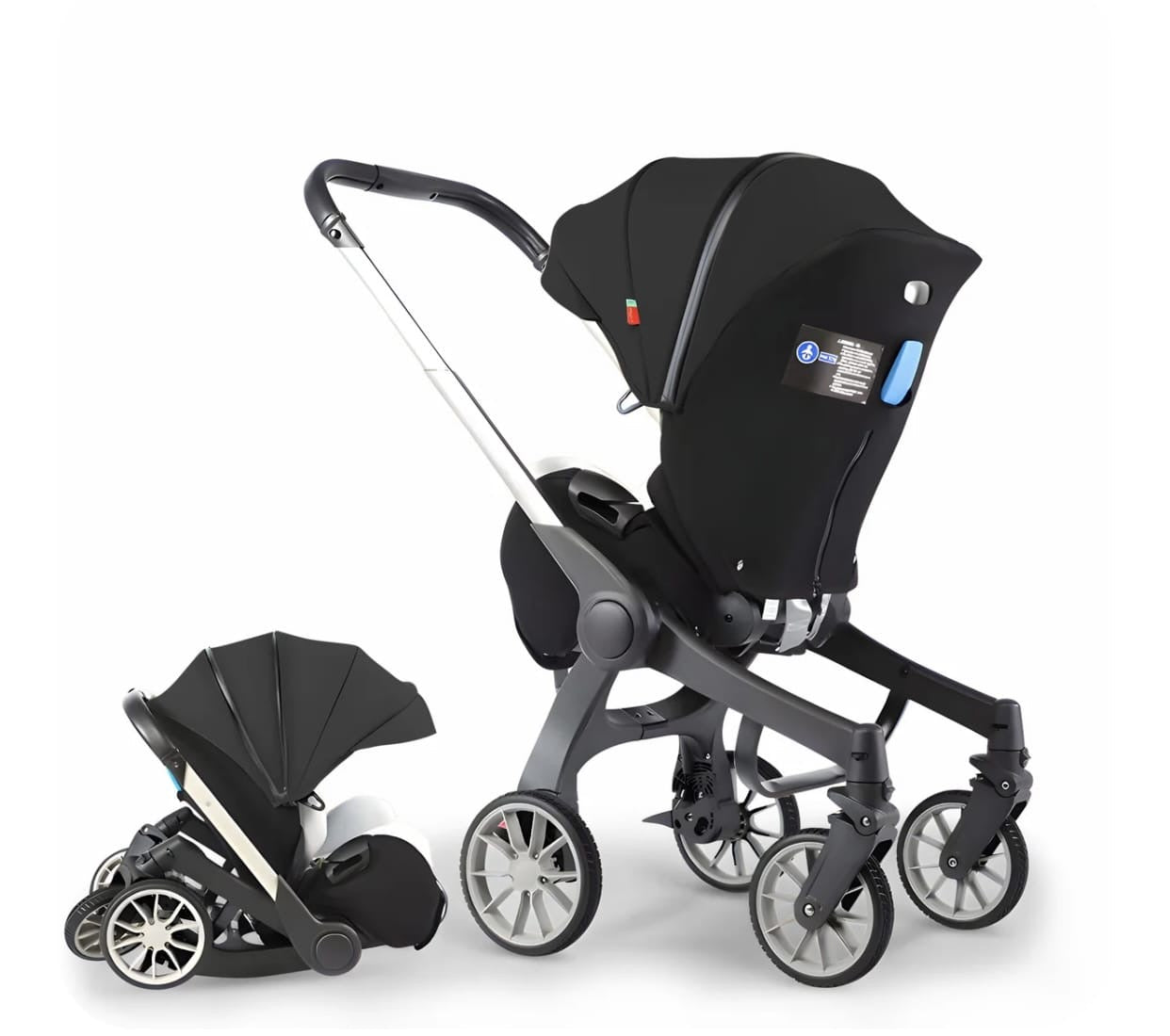 Coche Que Se Convierte En Silla Para Carro Dona Plus Con Espaldar Reclinable