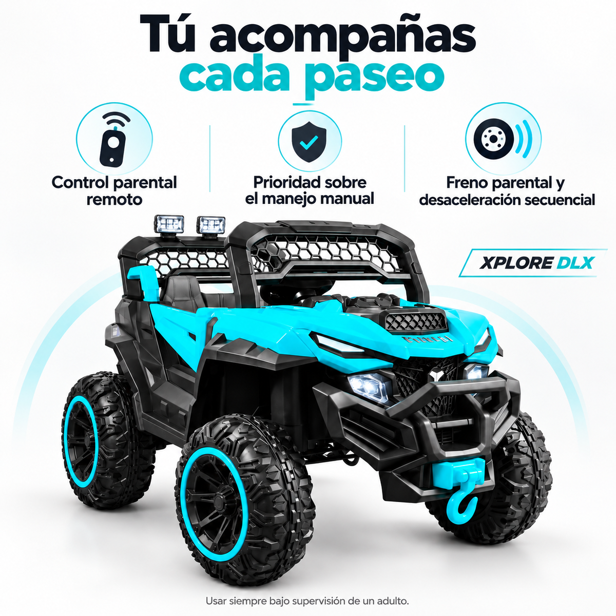 Carro Buggy Electrico Xplore Prinsel Con Control Remoto