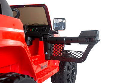 Carro Vehiculo Wrangler Prinsel Rojo Con Control Remoto