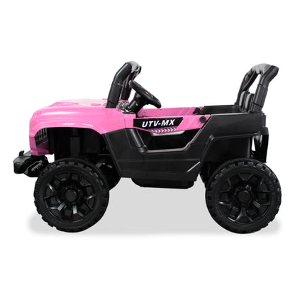 Carro Montable Electrico Cherokee Prinsel Rosa Con Control Remoto