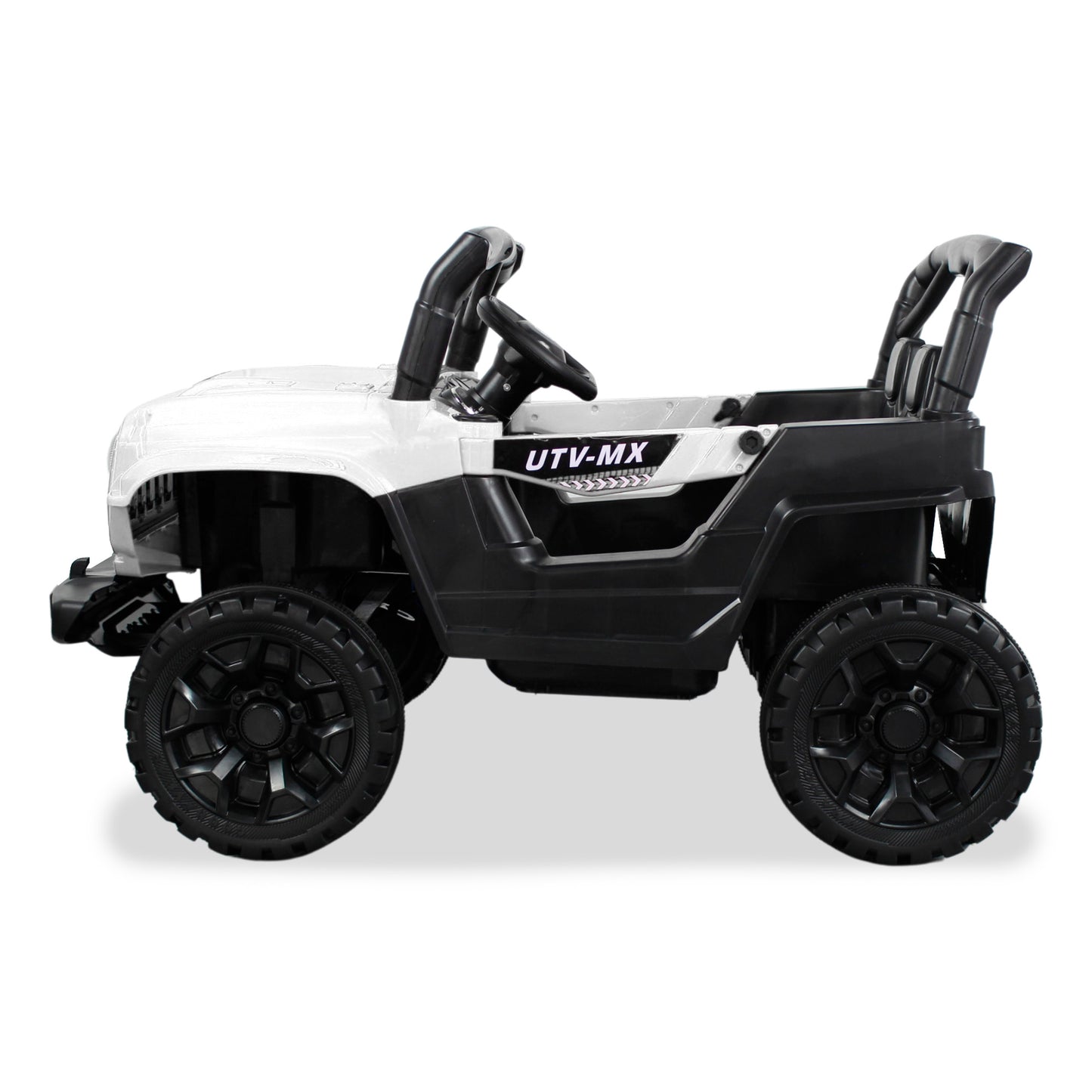 Carro Montable Eléctrico  Cherokee Prinsel Blanco Con Control Remoto