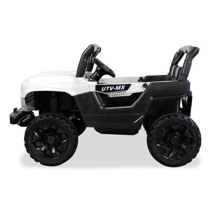 Carro Montable Eléctrico  Cherokee Prinsel Blanco Con Control Remoto