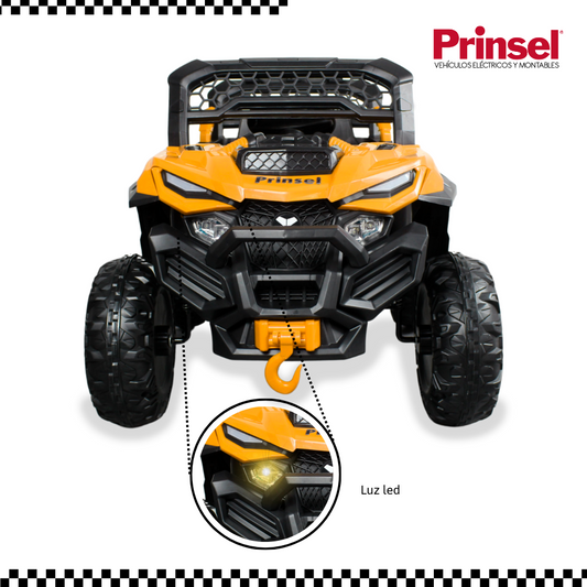 Carro Buggy Electrico Xplore Prinsel Con Control Remoto Naranja