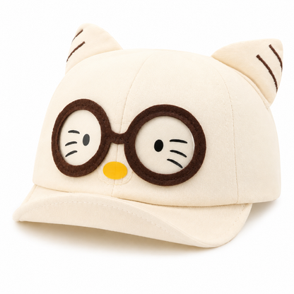 Gorra para Bebé con Orejitas – Diseño Animalito Ajustable
