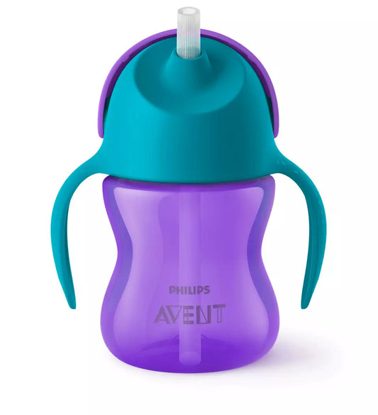 Vaso Pitillo 7 Oz Niña Avent