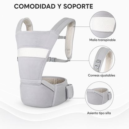 Cargador Ergonómico para Bebé con Asiento Premium