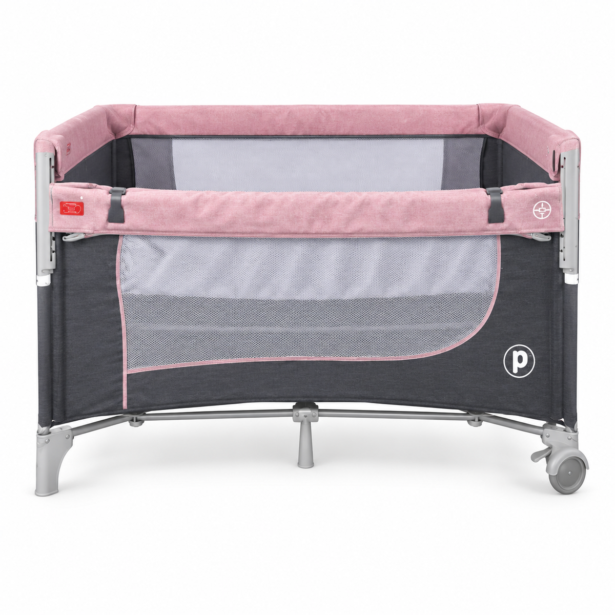 Cuna Corral Colecho Priori Madison  Plus Con Cambiador y Mosquitero Tela En Lino Premium