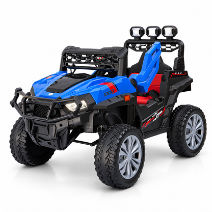Carro Buggy Eléctrico Con Llantas En Goma Y Control Remoto 4x4 Tracker Maxibaby