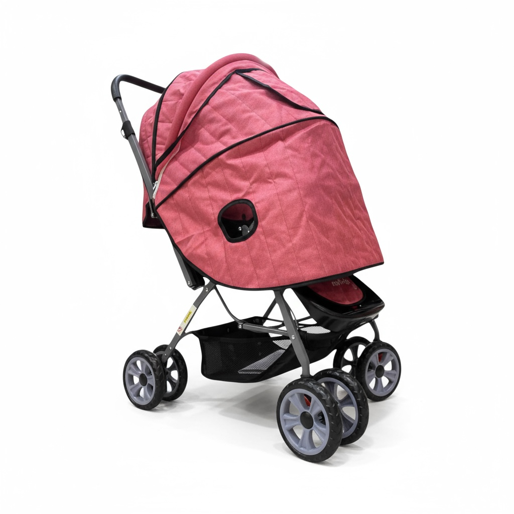 Coche JM Con Mango Reversible, Ropon y Pañalera