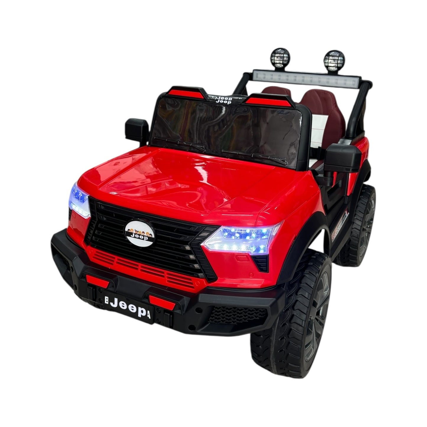 Carro Camioneta Eléctrico Con Llantas En Goma Y Control Remoto 909 4x4