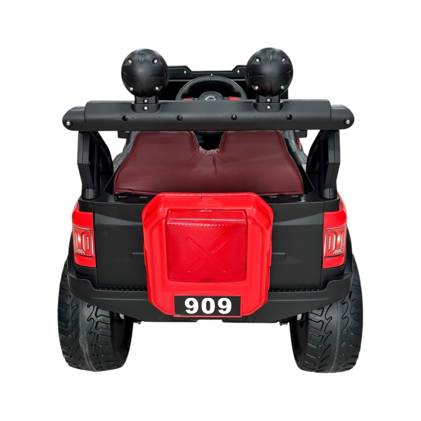 Carro Camioneta Eléctrico Con Llantas En Goma Y Control Remoto 909 4x4