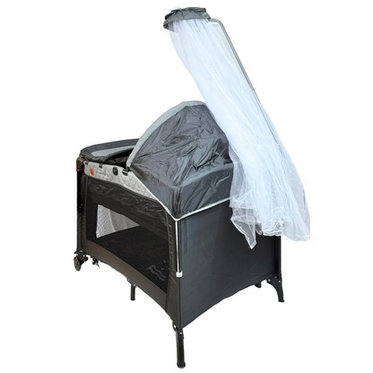 Corral Cuna Colecho Silver De Lujo Maxibaby
