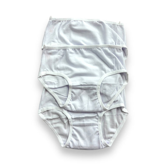 Panty x 3 Unidades En Algodon Blanco