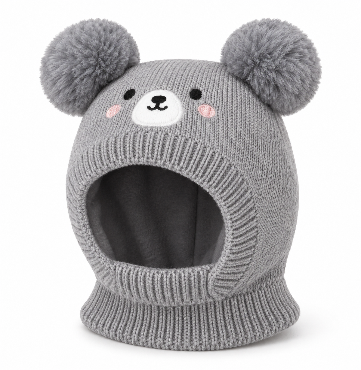 🧸 Gorro capucha infantil de osito