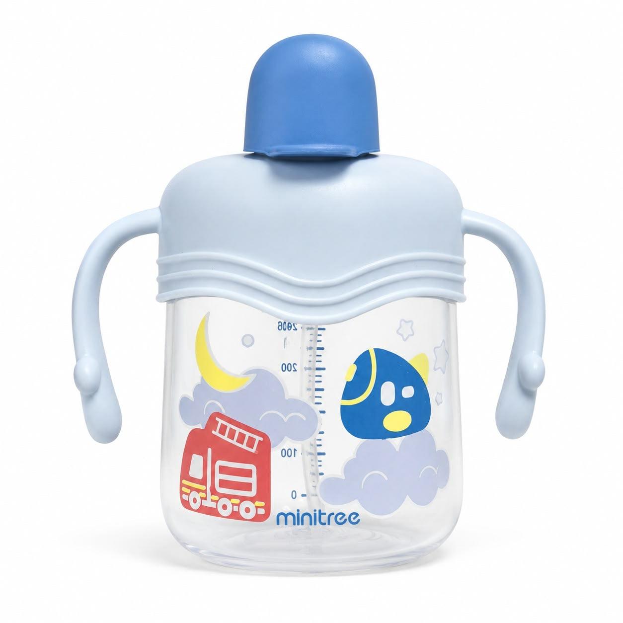 Vaso Entrenador Minitree 270 Ml Boquilla En Silicona y Asas