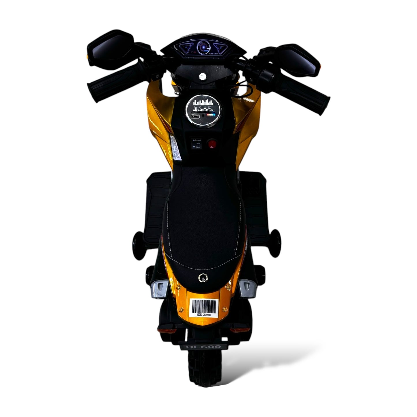 Moto Eléctrica  Cross Con Llantas De Apoyo