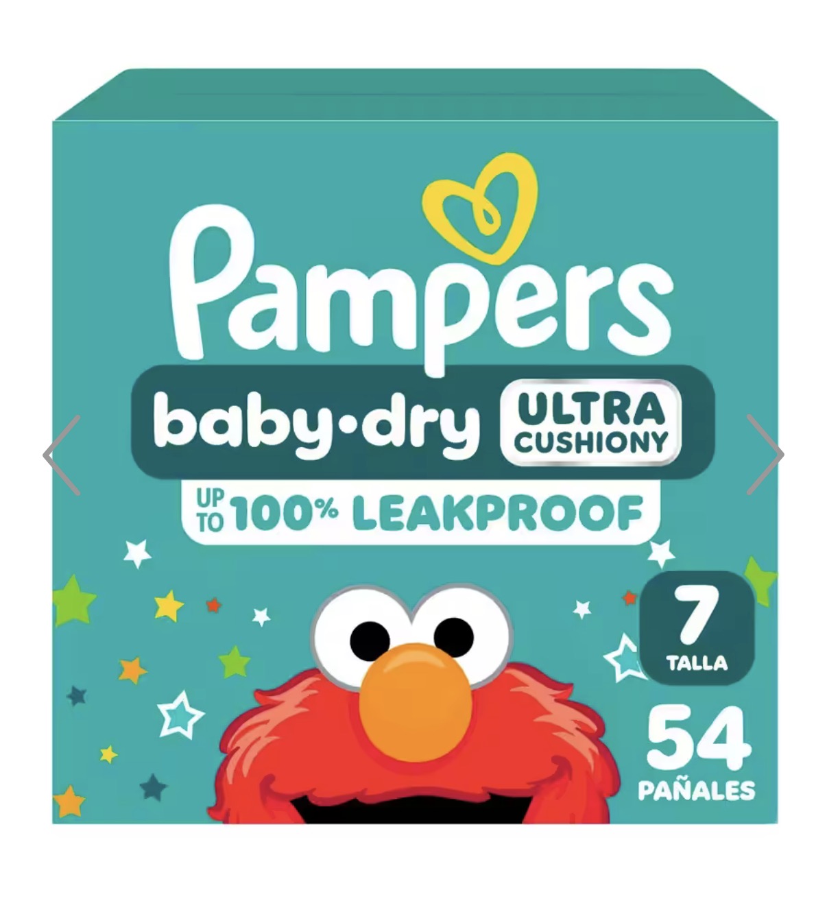 Pañales Pampers Baby-Dry Ultra Cushiony Etapa 7 x 54 Unidades