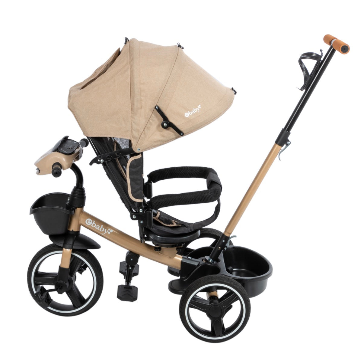 Triciclo Paseador Ebaby 360 Grados 362A