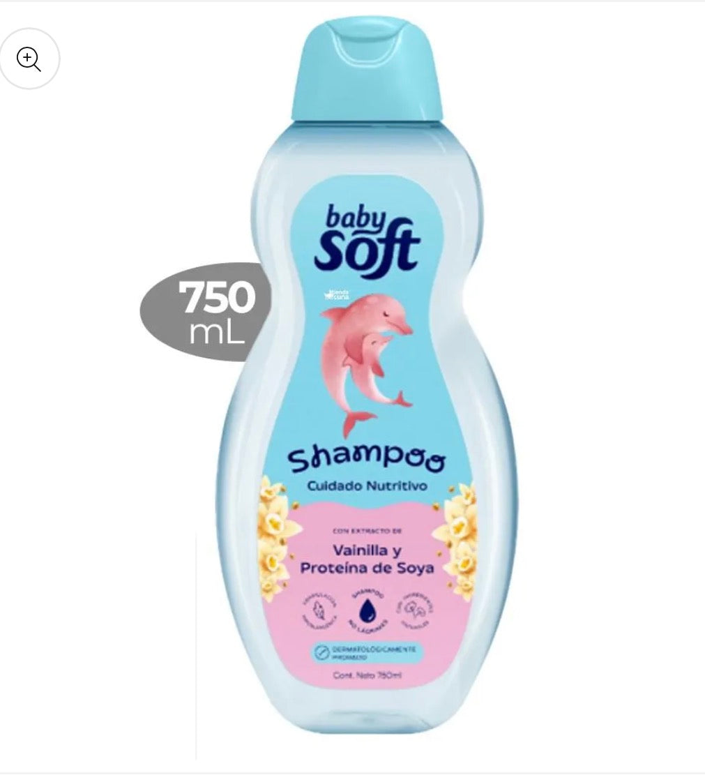 Shampoo Baby Soft Cuidado Nutritivo x 800 ML
