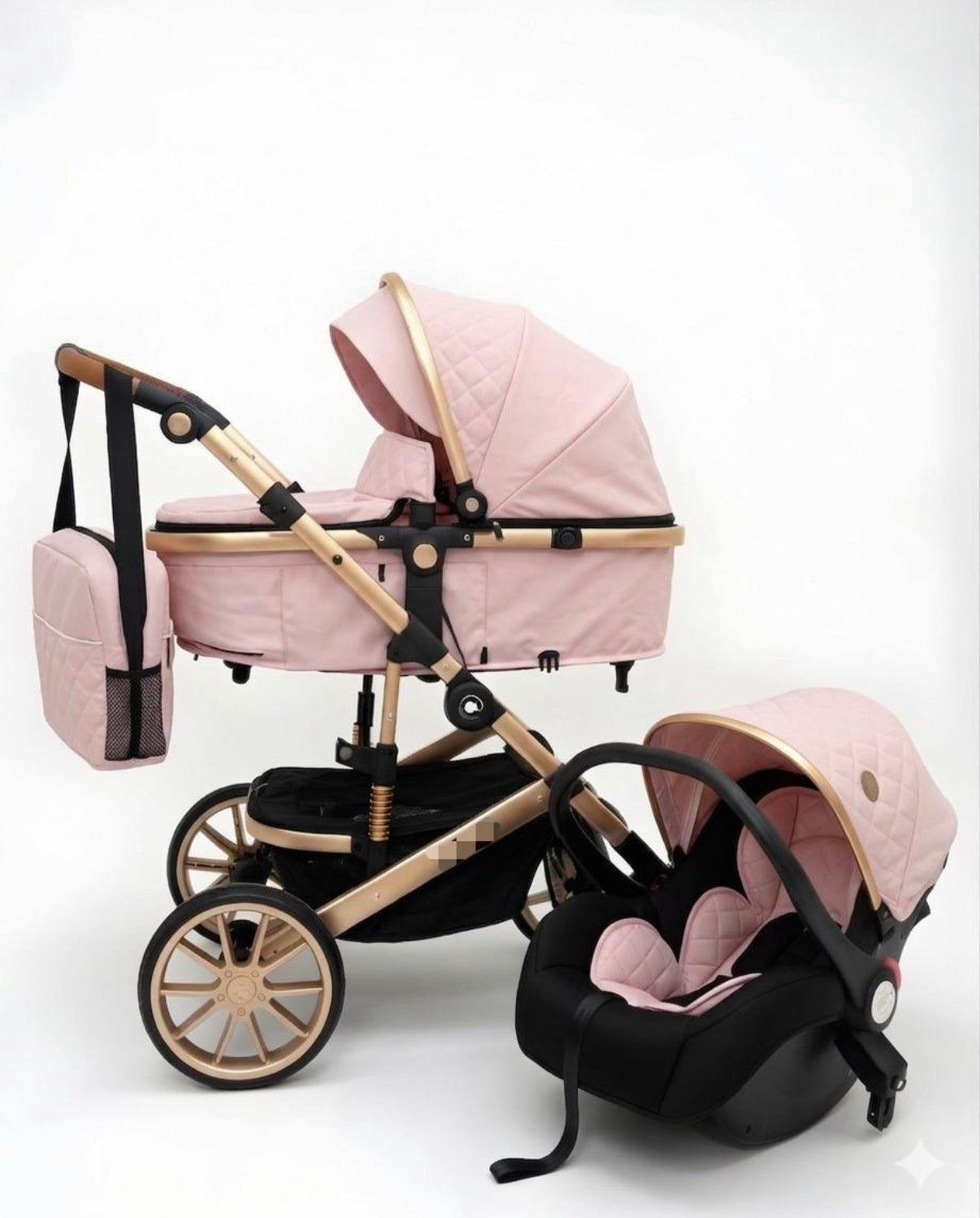 Coche Moisés Con Portabebe Martinas Premium