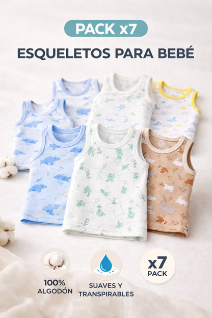 Esqueletos Noah x 7 Unidades Niño