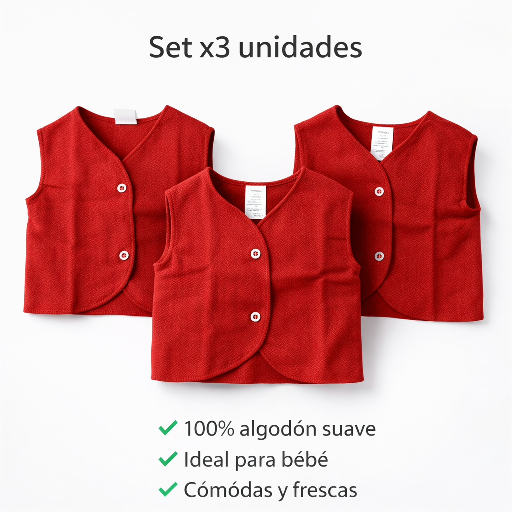 Camisa Esqueleto Tela Bayetilla x 3 Unidades