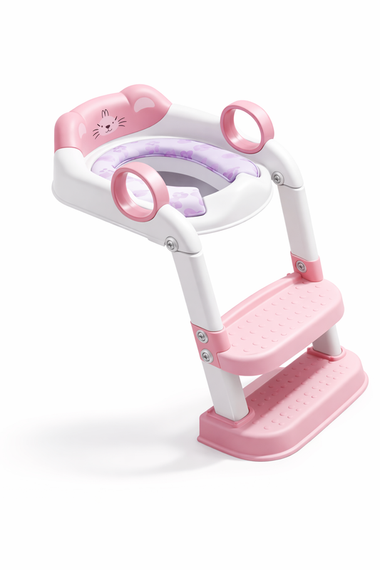 Escalera Entranamiento Baño Para Niños De Animalitos 484-11