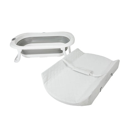 Bañera Para Bebé Plegable Con Cojin y Cambiador Star Challenge Priori