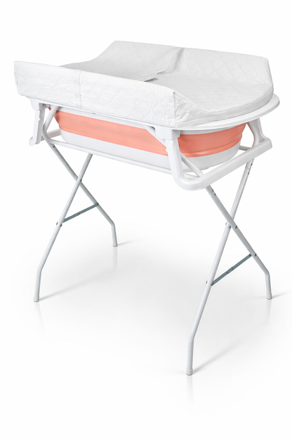 Bañera Para Bebé Plegable Con Cojin y Cambiador Star Challenge Priori