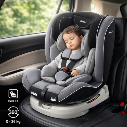 Silla Para Carro 360 Grados Con Isofix 567 Ebaby