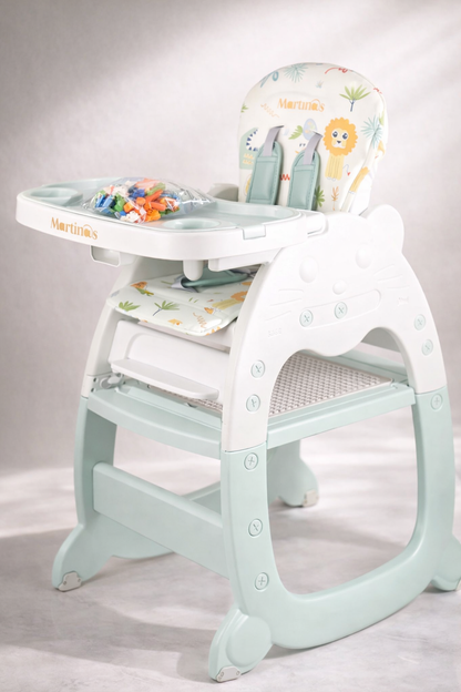 Silla Comedor Escritorio Martinas Con LEGO, Telas En Cuero y Bluetooth