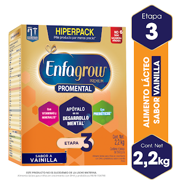 Leche Enfagrow Promental 3 x 2200 Gramos