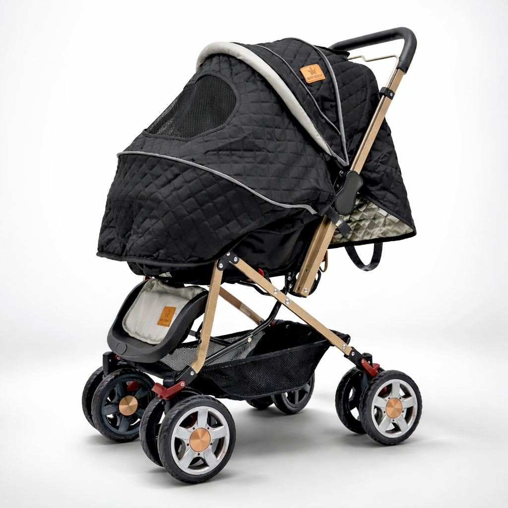Coche Explorer Con Manija Reversible y Ruedas 360