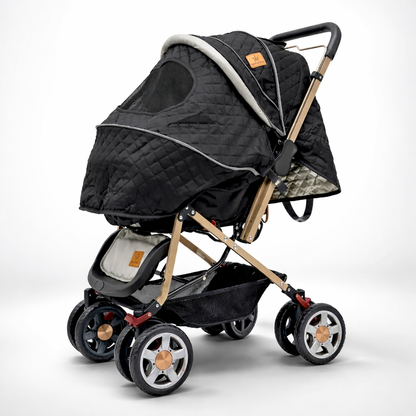 Coche Explorer Con Manija Reversible y Ruedas 360